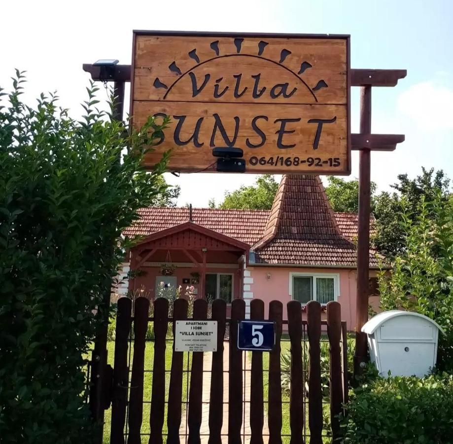 Villa Sunset Palics Kültér fotó